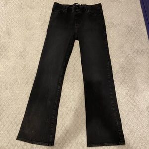 Betabrand Large Long bootcut yoga denim